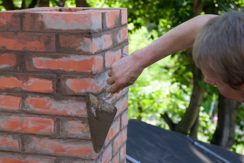 Brick Chimney Installation